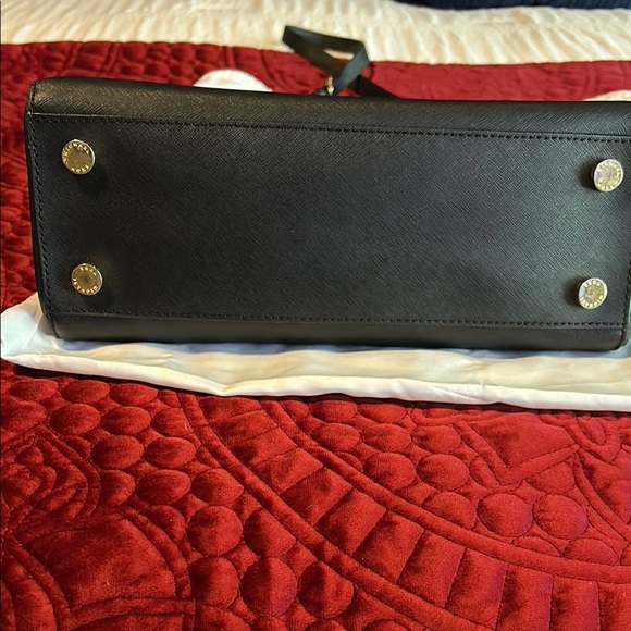 Michael Kors Black Leather Handbag - Picture 8 of 9